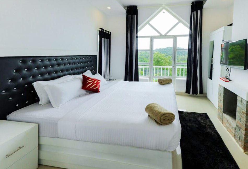 Side view of rooms at Kallat British Resort