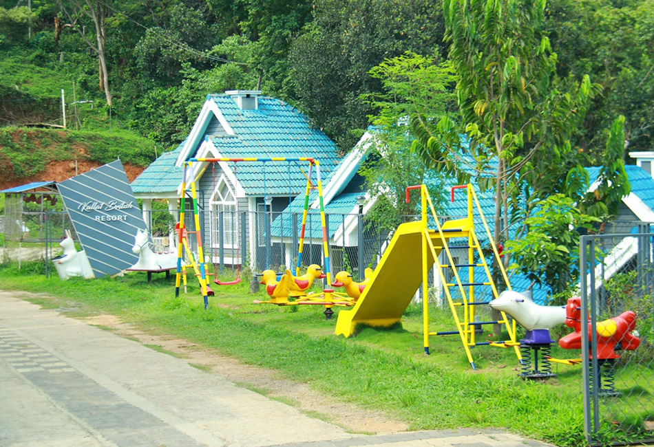 Kids area view of Kallat British Resort
